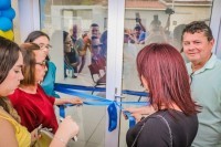 GESTORA ALINE INAUGURA NOVO PRÉDIO DO CAPS